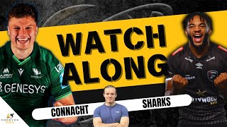 CONNACHT VS SHARKS LIVE  URC 2024 Live Commentary amp Watchalong [upl. by Casia723]