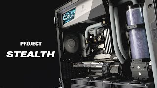 Stealth Build  ANTEC P120 TimeLapse [upl. by Benisch667]