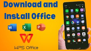 Free Word Excel PowerPoint In iPhone amp Android  Free alternative to MS Office in Mobile Phone [upl. by Mroz]