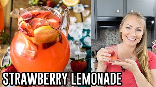 How to Make Strawberry Lemonade [upl. by Puett]