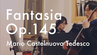 Mario CastelnuovoTedesco  Fantasia Op145 [upl. by Lexa]