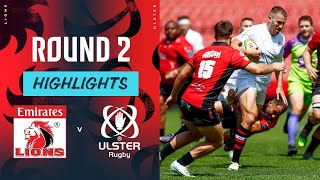 Emirates Lions v Ulster  Highlights  Round 2  URC 202425 [upl. by Yemarej]