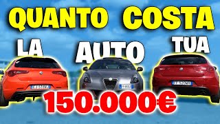 150000 € di GIULIETTA 😱  QUANTO COSTA LA TUA AUTO [upl. by Yrakaz45]