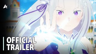 ReZERO Starting Life in Another World Season 3  Official Main Trailer [upl. by Elbring]