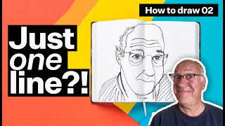 Drawing with a Continuous Line How to Draw 2 [upl. by Ysle197]