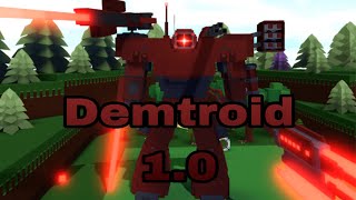 BABFT Showcase Custom Mech Demtroid 10 Showcase [upl. by Kussell57]