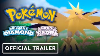 Pokemon Brilliant Diamond amp Shining Pearl  Official Legendary Encounters Trailer [upl. by Gnaig]