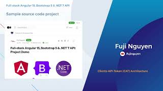Fullstack Angular 15 Bootstrap 5 amp NET 7 API  Demo Project [upl. by Panchito]