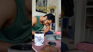 Aquatint plate making process printmaking print instrumental art shortvideo [upl. by Reiko505]