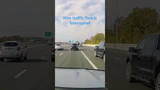 How one bad driver causes traffic issues [upl. by Slemmer]