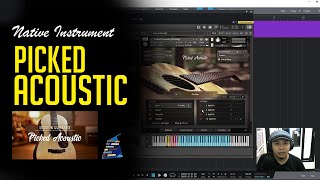 TUTORIAL Session Guitarist PICKED ACOUSTIC from Native Instrument [upl. by Ramses]