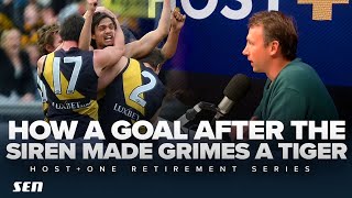 Dylan Grimes TELLS ALL about his unique footballing career  SEN [upl. by Ross131]