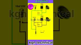 Amplifier Audio circuit diagram shorts [upl. by Erihppas]