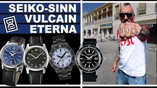 In giro a provare gli orologi Seiko Eterna Vulcain Sinn [upl. by Esinyl]