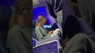 Girl Tries Vaping On Plane [upl. by Enylekcaj]