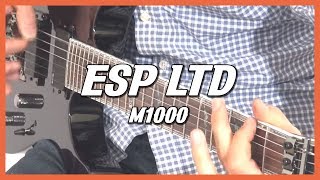 ESP LTD M1000 Electric Guitar [upl. by Hibbert]