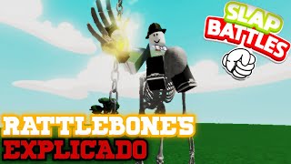 RATTLEBONES Explicando Gloves  Slap Battles Roblox [upl. by Enomrej]