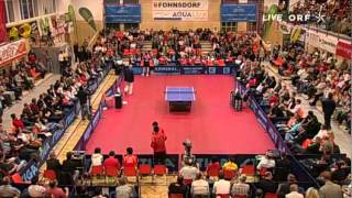 Werner Schlager AUT vs Ma Long CHN [upl. by Manoff]