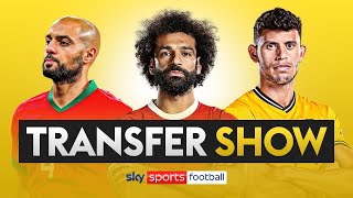 TRANSFER SHOW LIVE  Salah Amrabat and Nunes latest [upl. by Yerkovich]