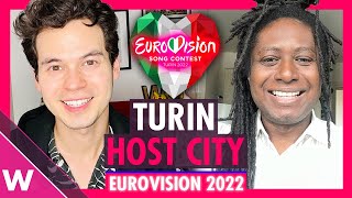 Turin is Eurovision 2022 host city 🇮🇹 [upl. by Derina]