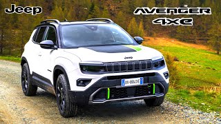 2024 Jeep Avenger 4xe  New AllWheel Drive Compact SUV in Details [upl. by Ardnaek]