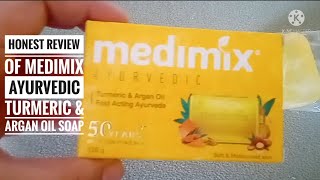 Honest review of Medimix Ayurvedic Turmeric amp Argan oil Soap [upl. by Ruon]