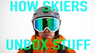 A SKIERS UNBOXING  SIROKO G1 Goggles [upl. by Ledba964]