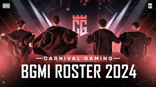 TEAM CARNIVAL BGMI ROSTER  THE BEGINNING [upl. by Crandall376]