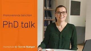 PhD talk – Sally Köhler berichtet [upl. by Belldame]