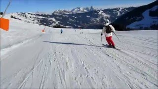 Rondje Saalbach Hinterglemm  Hinterglemm 201402 [upl. by Nikaniki485]