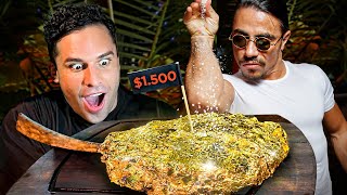 CARNE DE ORO DE 1500 DOLARES NUSRET SALT BAE [upl. by Cristoforo]