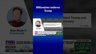 Elon Musk Bill Ackman endorse Trump after attempted assassination shorts [upl. by Aihsem183]