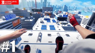 Mirrors Edge  part 1  Walkthrough  Playthrough [upl. by Norrej]