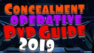 SWTOR Concealment Operative PvP Guide 2019 [upl. by Arakahs929]