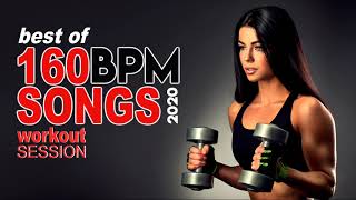 Best Of 160 Bpm Songs Workout Session Unmixed Compilation for Fitness amp Workout 160 Bpm 32 Count [upl. by Aiva964]