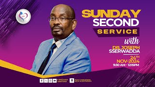 24 NOV 2024  APDR JOSEPH SSERWADA  SUNDAY SECOND SERVICE  LIVE  INNERMAN MINISTRIES [upl. by Inman]