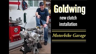 Goldwing part 16 clutch replacement [upl. by Aniled338]