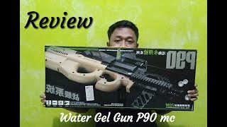 wgg p90mc airsoft Water Gel Gun Blaster P90 MC [upl. by Massiw]