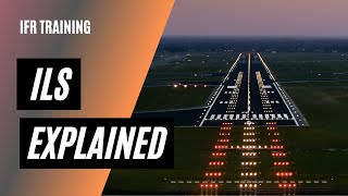 How ILS Works  Instrument Landing System Explained  IFR Training [upl. by Otilia42]