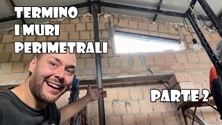 Finisco i MURI Perimetrali Parte 2  Ep 39 [upl. by Karyl200]