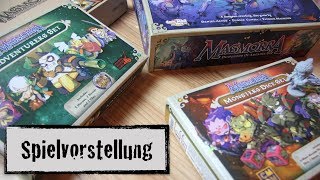 Spielvorstellung  Masmorra  Kickstarter [upl. by Eceinaj]