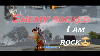 ENEMY SHOCK I AM ROCKED😎😎freefiremax headshort foryou ff gaming editing [upl. by Helene]