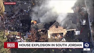 First responders confirm house explosion in South Jordan [upl. by Marleen381]