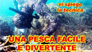 pesca con la FIOCINA FRANCESE in 2 METRI di acqua [upl. by Rome651]