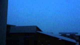 Orages île de la Reunion 10032015  Tempête Haliba [upl. by Maise53]