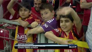 Galatasaray 19 Şampiyonluk Kupa Töreni  720p HD [upl. by Ardnasyl]