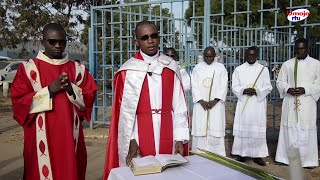 Reportage célébration du dimanche des Rameaux à la Paroisse Saint JeanPaul II de Lubumbashi [upl. by Mayer]