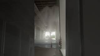 Sprinkler system testing 👷🏼‍♂️ singapore [upl. by Whipple]