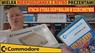 Stacja do C64 która ogrywałem w dzieciństwie ❤ i inne Retro prezenty [upl. by Ahsinam67]