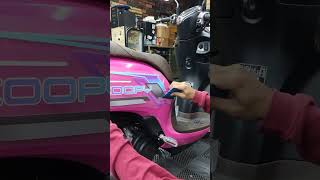 cara pasang striping transparan motor stickermotor simbahsticker stiker scoopy [upl. by Resa]